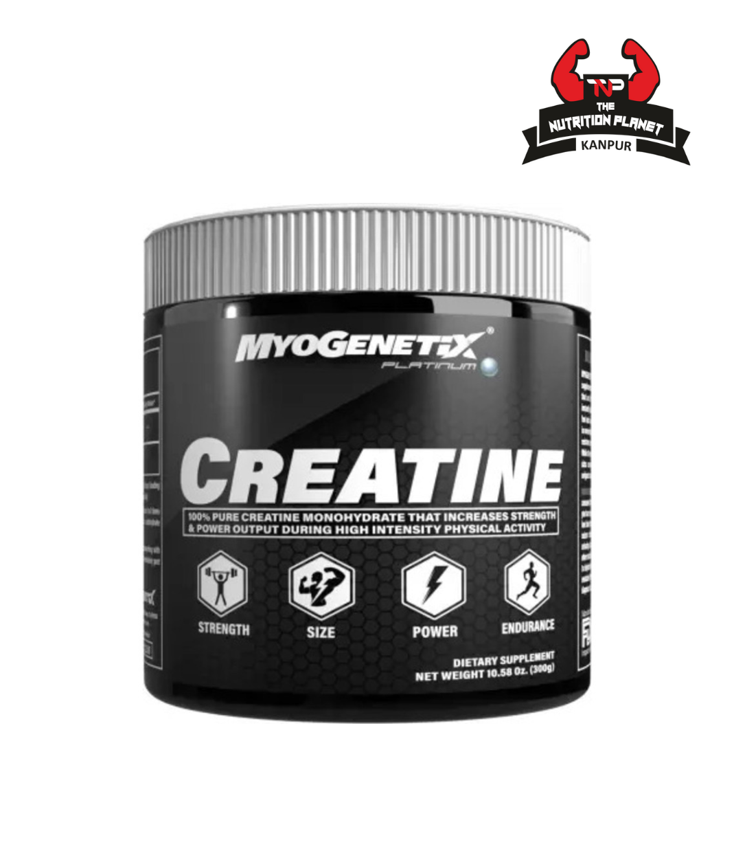 Myogenetix Creatine 300g, 100 Servings